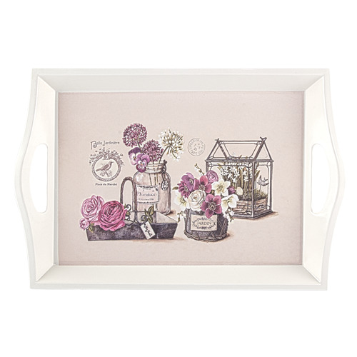 Cide Tray with Handle