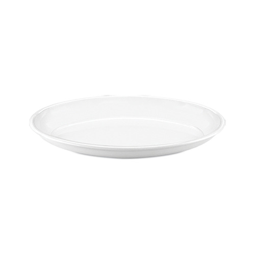 35 x 26 H 4.5 cm Oval Melamine Dish