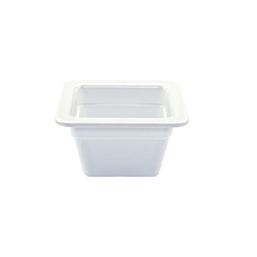 1/6 Melamine Gastronorm Pan (17.6 x 16.2 x 10 cm)